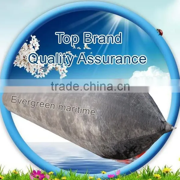 D1.5X23M High Strength Pressure Heavy Duty Ship Launching Airbags, Marine Salvage Airbags, Heavy Lifting Airbags