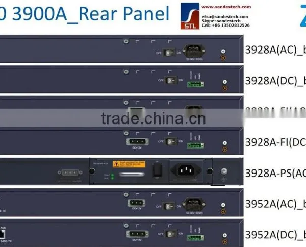ZTE 3928A-FI, RS-3928A-FI-AC, RS-3928A-FI-DC, 24 FE SFP + 2 GE SFP + 1 Expansion ZTE ZXR10 3928A-FI 3952A photo-2