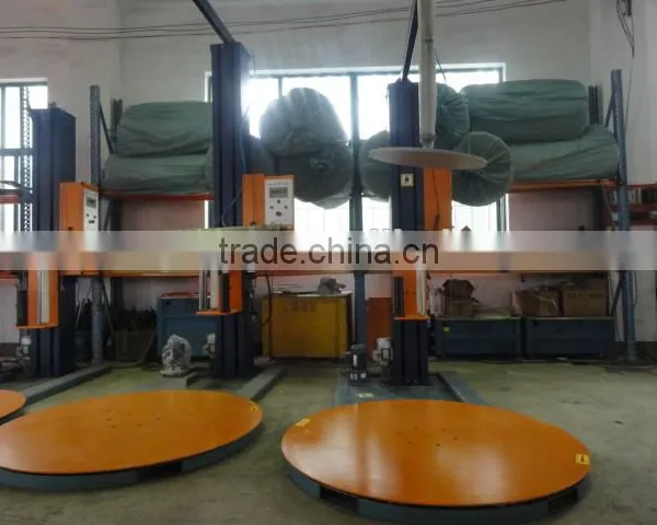 Automatic Top-plate Pre-stretch Pallet Wrapping Machine photo-5