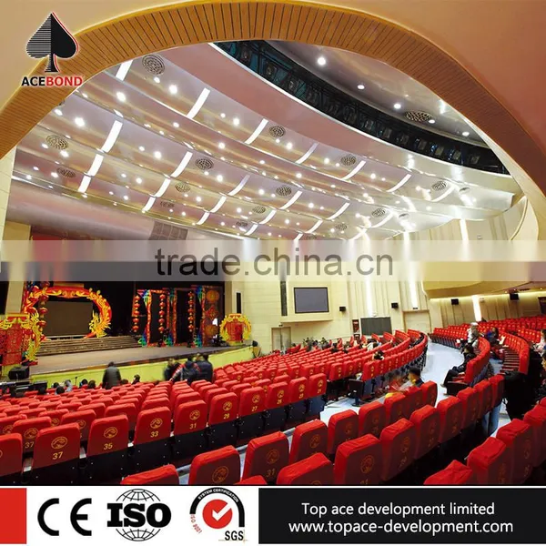 Not Powder Fireproof Ceiling Tiles Flower Design Ceiling photo-3