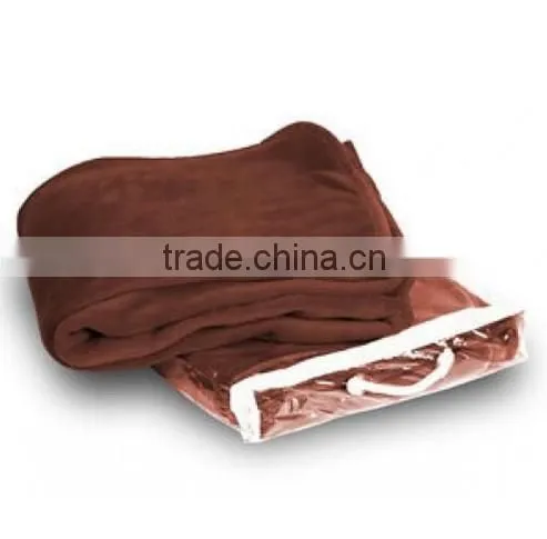 Soft Micro Coral Fleece Gifts Promotional Blanket photo-5