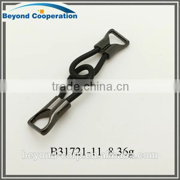 11mm Nice Metal Shoes Buckle With Pvc Rope Decorations Black Brown Colors Quality Choice photo-4