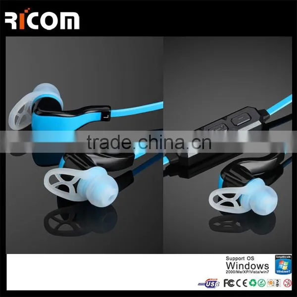 Stereo Bluetooth Headset,Fashion In-ear Stereo Bluetooth Headset,bluetooth Earphone for Sport--BTH-212--Shenzhen Ricom photo-4