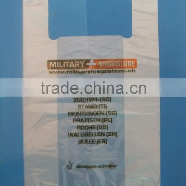 OXO-Biodegradable Plastic Shopping Bag