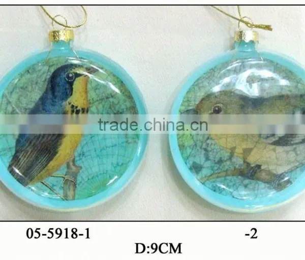 (05-5918)beautiful Glass Decorations for Easter Gift photo-2