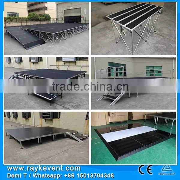 RK 4'x4' Platform Modular Deck System Used Staging for Sale photo-2