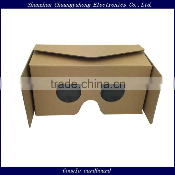 Custom Google Cardboard Foldabe 3D Glasses Virtual Reality Headset Mini VR Viewer for Samsung Xiaomi Smartphones photo-4