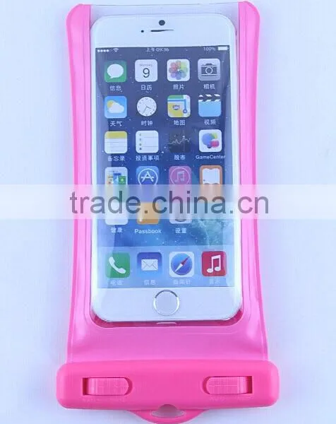 Eco-friendly 0.30mm PVC Waterproof Case With Handholder for IPhone 6, Compatible I5/5S/5C/I4/4S photo-5