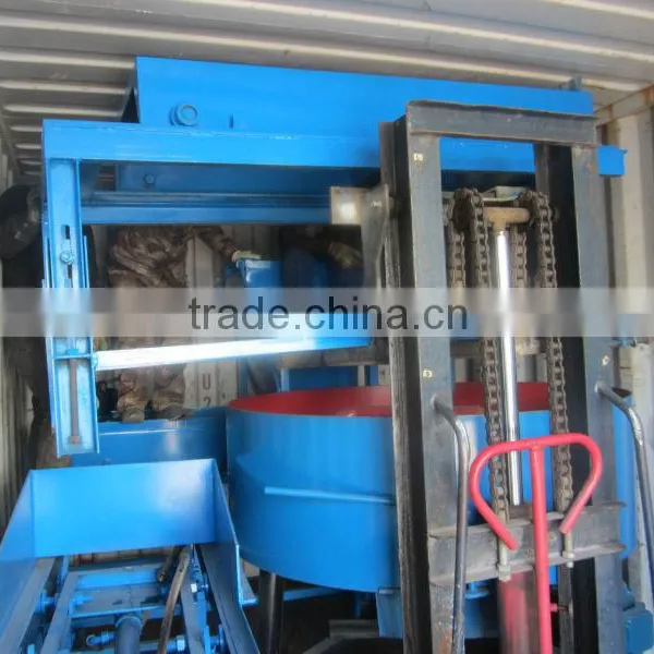 Vibration Concrete Block Machine QT4-40 Concrete Block Mold Manual photo-6