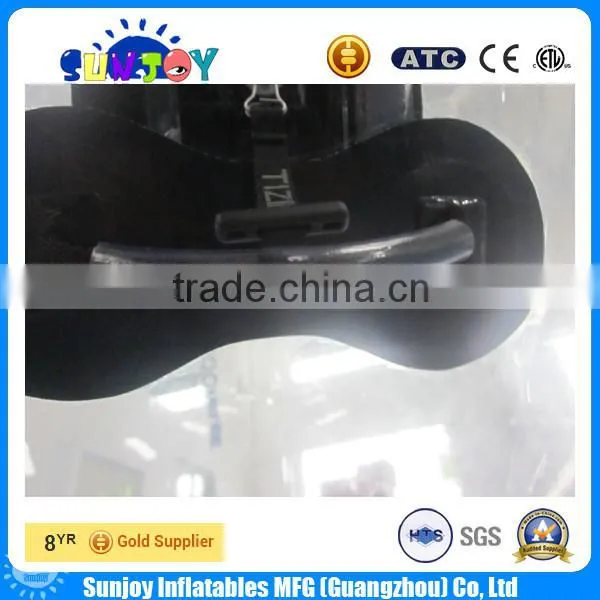 PVC or TPU Inflatable Floating Water Ball With Tizip Zipper For Pool Games photo-4
