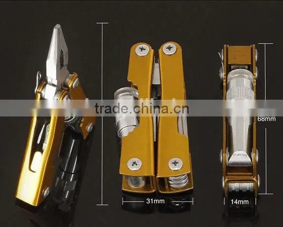 OEM Mini Multifunctional Pliers With LED Flashlight photo-6