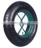High Quality Wheelbarrow Rubber Wheel 400-8 PU photo-5