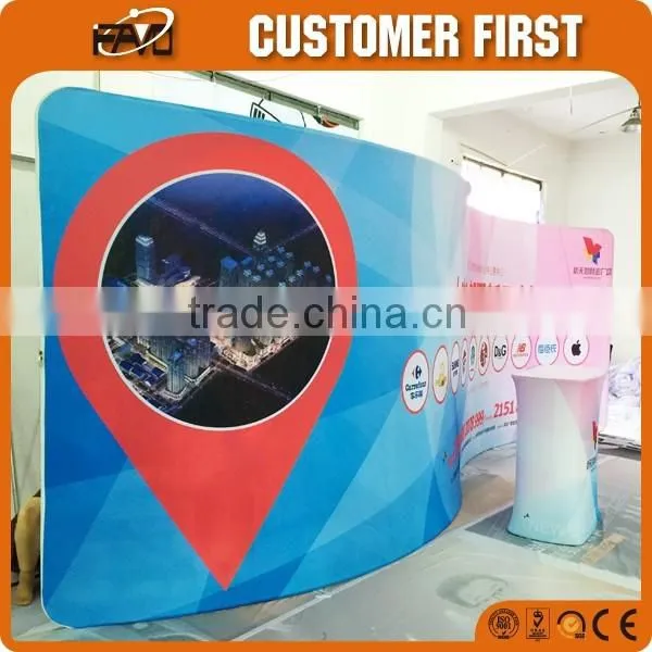 Aluminum And Tension Fabric Display Booth photo-2