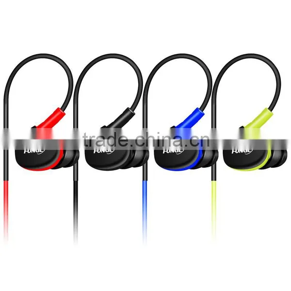 Running Earphone Ear Hook Sports 3.5mm Wire HIFI Headphone With Mic Volume Control photo-6