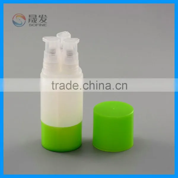 Three Tube Cosmetic Lotion Pump Bottle photo-2
