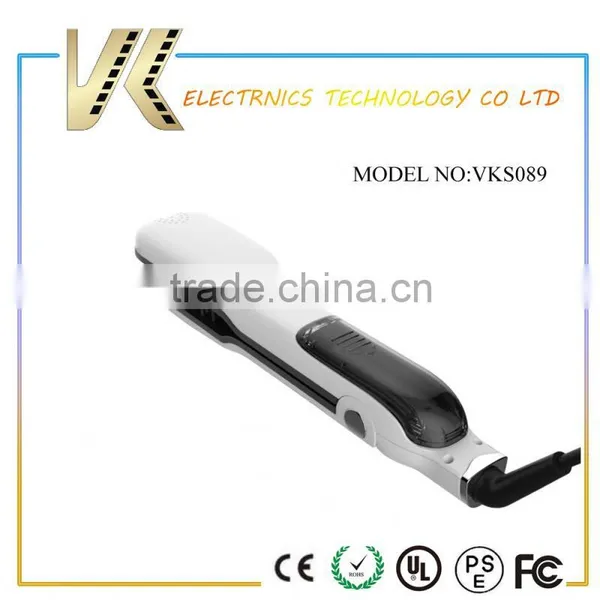 New Private Label Electric Steam Hair Brushes Tourmaline Ceramic Fast Hair Straightening Brush photo-5