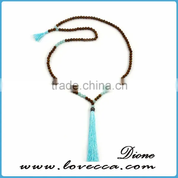 100pcs MOQ Beautiful Stone Jewelry for Young Girl Natural Gemstones Necklaces photo-3