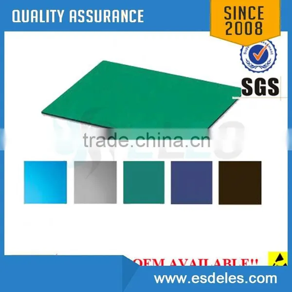 ESD Product Rubber Mat Antistatic Table Mat Made in China photo-3