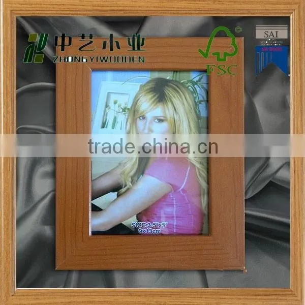 2015 Year Hot Sell FSC Wall Hanging Decorative Pictures Wooden Photo Frame With Cheap Price photo-6