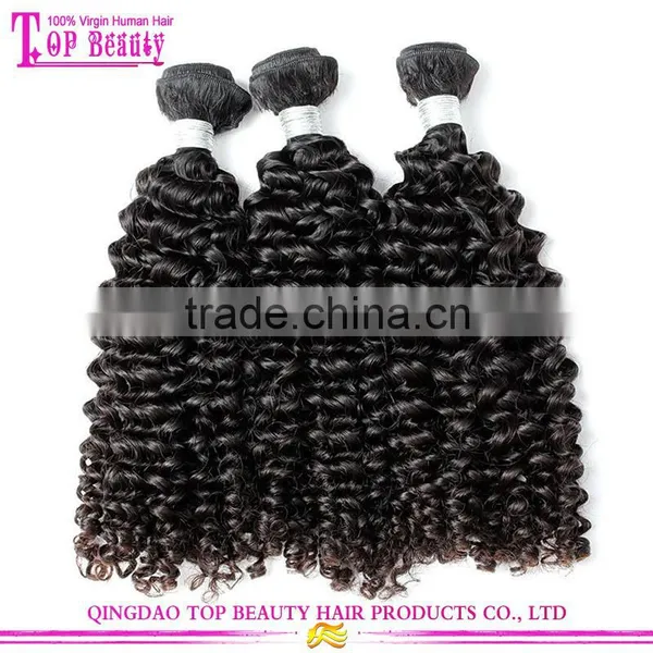 Paypal Accepted High Quality Mongolian Kinky Curly Hair Human Hair Extension photo-5