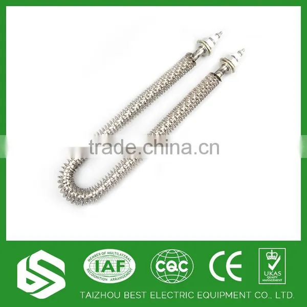High Power 3kw Stainless Steel Finned Tube Heater photo-2