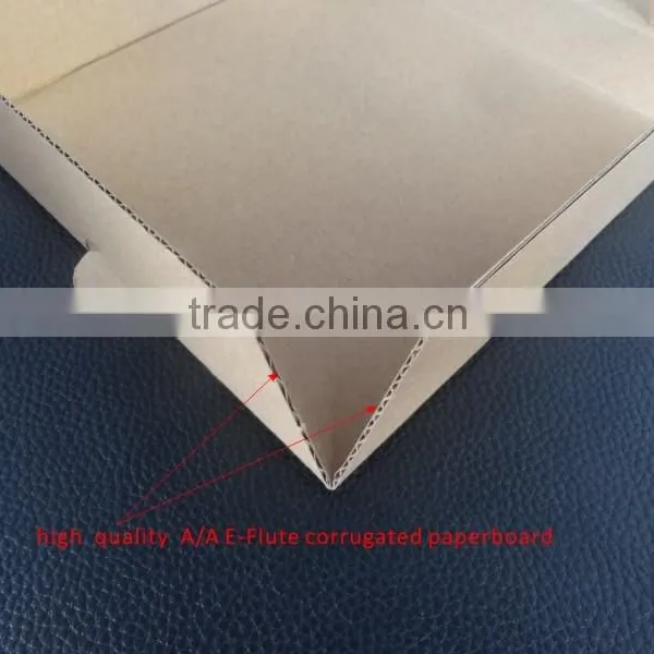 Factory Price High Quality Corrugated E-flute Paperboard Pizza Box photo-4