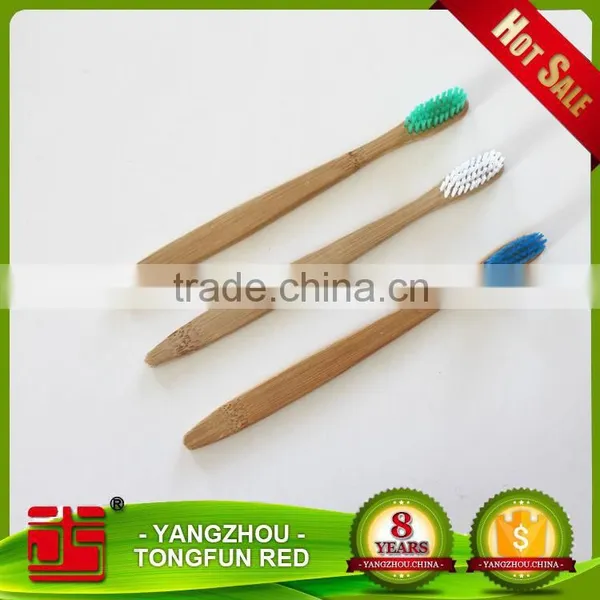 Customize Logo Pacakge Healthy and Natural Bamboo Toothbrush Wholesale photo-4