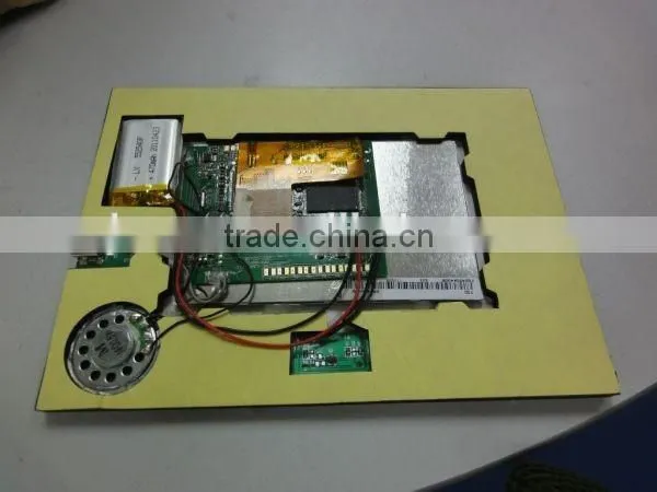 Hot 7 Inch Lcd Video Box Greeting Card Business Booklet With Rechargeable Battery for Christmas Gifts photo-5