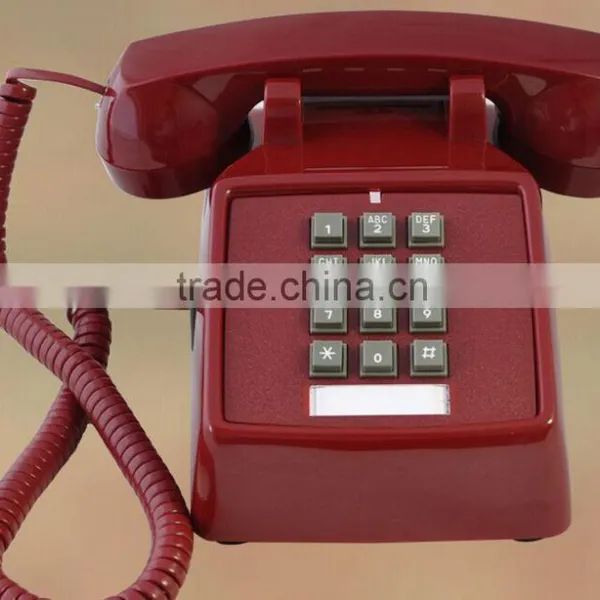 Wholesale Retro Style Telephone Landline Wired Table Telephone for Home photo-2