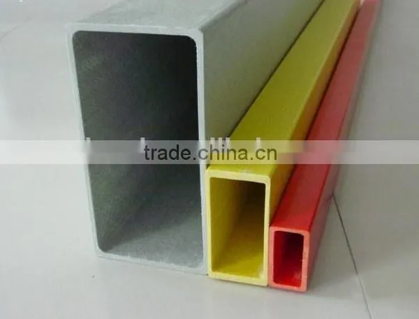 FRP Rectangular Tube Fiberglass Cable Trunking
