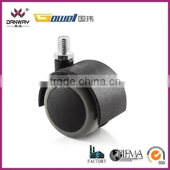 Office Chair Parts / Caster Wheel With Chrome Casting DWG-M003 photo-4