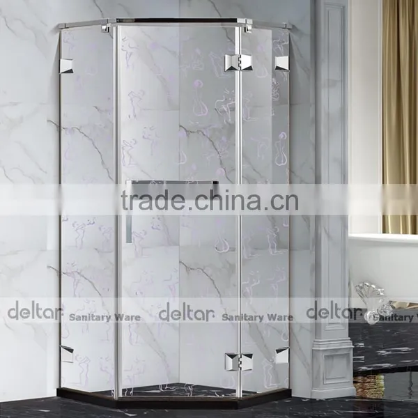 China Suppliers Shower Enclosure Shower Cabin Price Tempered Glass Cost per Square Foot Shopping photo-2
