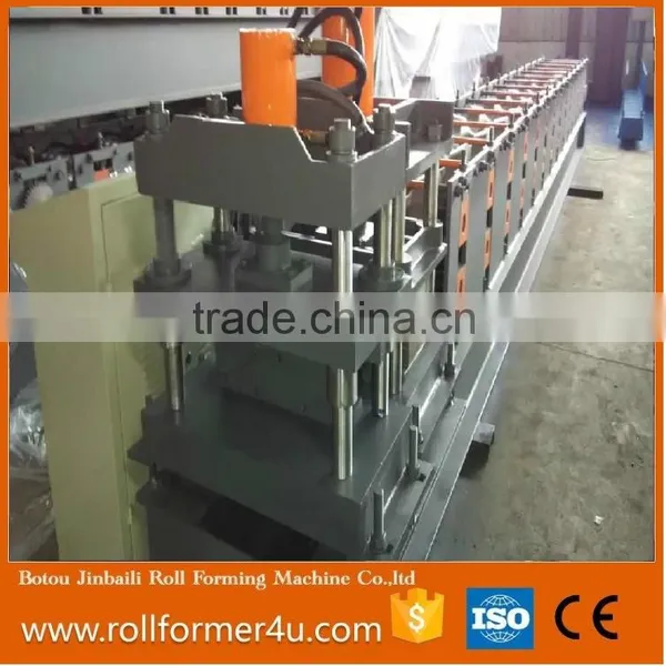 Colour Steel Roof Ridge Cap Rollformer Metal Roof Tile Ridge Cap Rollforming Machine photo-2