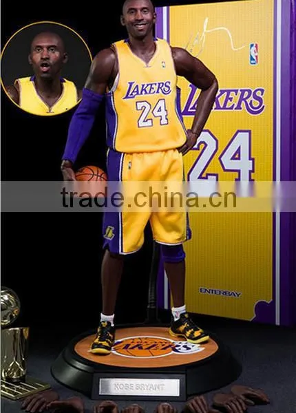 Celebrity Pvc Retired Kobe Bryant Action Figure 24 Laker Figurines photo-3