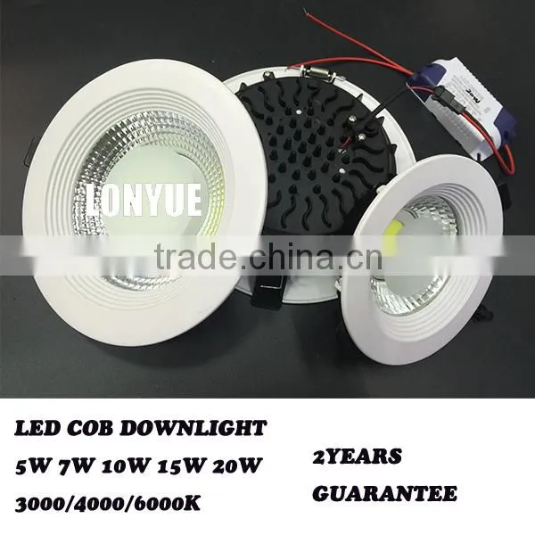 COB LED CEILING LIHGT ALUMINUM LED DOWNLIGHT 5W 7W 10W 15W 20W New Design High Quanlity photo-4