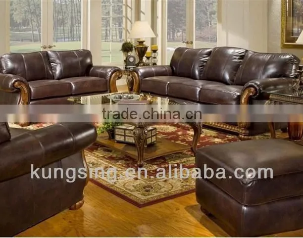 Wooden Carved Sofa Set Designs of India