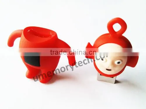Lovely Teletubbies Shape Usb Flash Drive, Bulk 4gb Usb2.0 Pen Drive photo-4