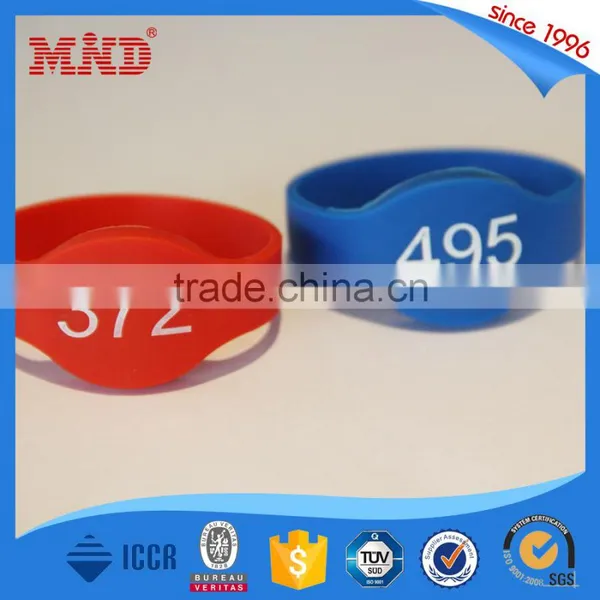 MDSW06 Custom Uhf Rfid Silicone Wristband/passive Nfc Bracelet photo-4