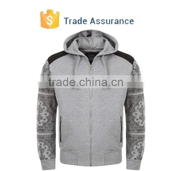 New Men's Print Sleeve Hoodies/High Quality Jackets/Custom Print Jackets photo-3