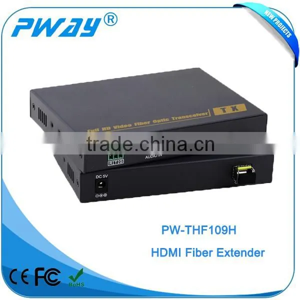 2016 New 1080P 10KM HDMI Fiber Extender With RS232 & External Audio photo-4