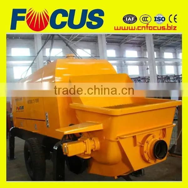 Good Performance Diesel Engine 88m3/h Trailer Concrete Pump With Comptetive Price photo-2