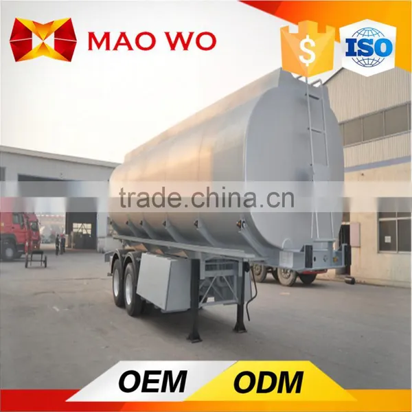 Used 3axles 20m3 Oil Tank Mercedes Trailer Truck and Oil Tank Semi Trailer for Sale photo-4