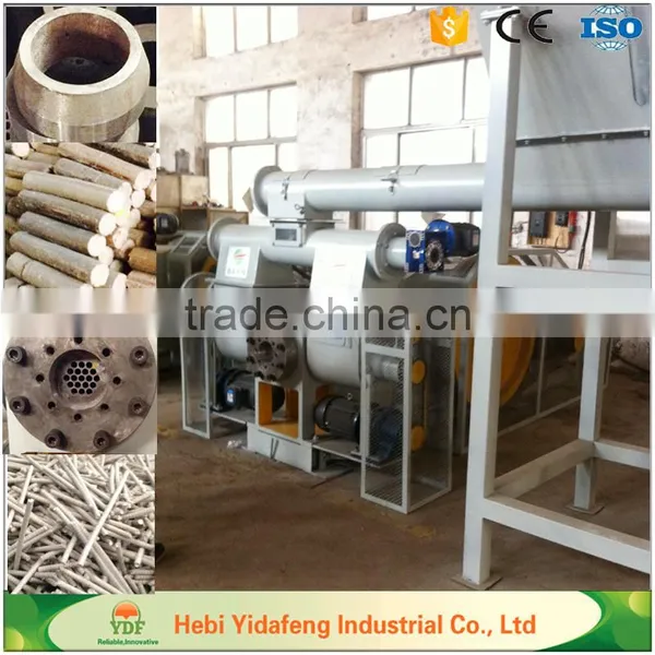 Export to Malaysia Wood EFB Screw Briquette Press Machine photo-4