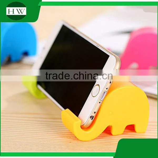 Mini Plastic Portable Elephant Desktop Table Cell Mobile Phone Bracket Stand Support Holder photo-4