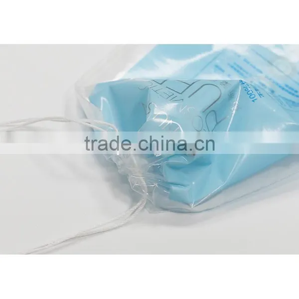 Custom Small Plastic Cheap Drawstring Bags for Cosmetic Puff photo-4