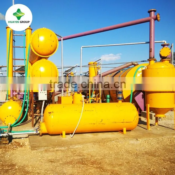 10 Tons Waste Plastic Pyrolysis Plant Into FO And DO photo-4