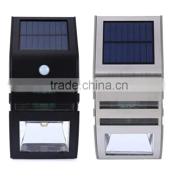 14500 Liuthium Battery Wall-mounted Solar Sensor Light photo-5