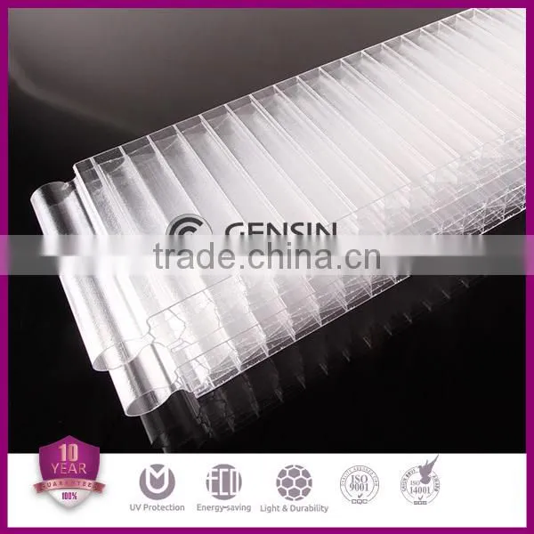 40mm Thicken Plug-pattern Polycarbonate Sheet,Wall Panel,Partition Interior Paneling Building Materials photo-2