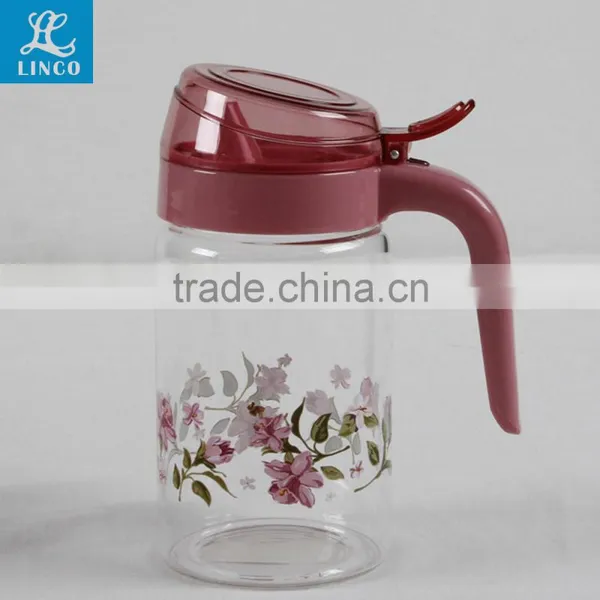 Food Safe Large Glass Oil Pot and Bottle With Handle photo-2