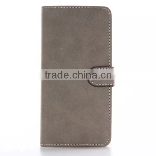 Retro Matte Phone Case Flip Phone Shell Leather Holster for IPhone 7 Plus photo-2